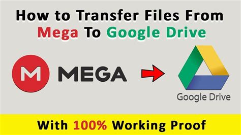 transfer mega to google drive|Transfer Files from Mega to Google Drive [2 Proven Ways] .